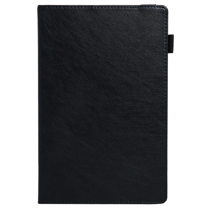 For Samsung Galaxy Tab A9 X110 Tablet Case Card Slots Protective Leather Flip Cover - Black
