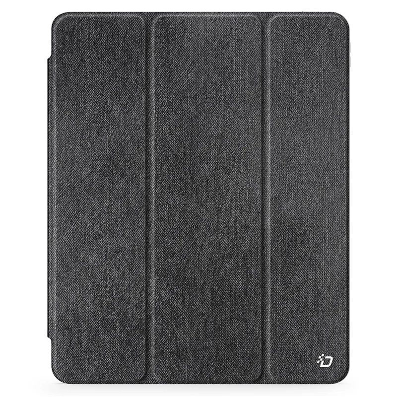 DUX DUCIS Unid Series For iPad Pro 12.9-inch (2018) (2020) (2021) (2022) TPU+PC+Leather Tablet Case with Auto Wake / Sleep - Black