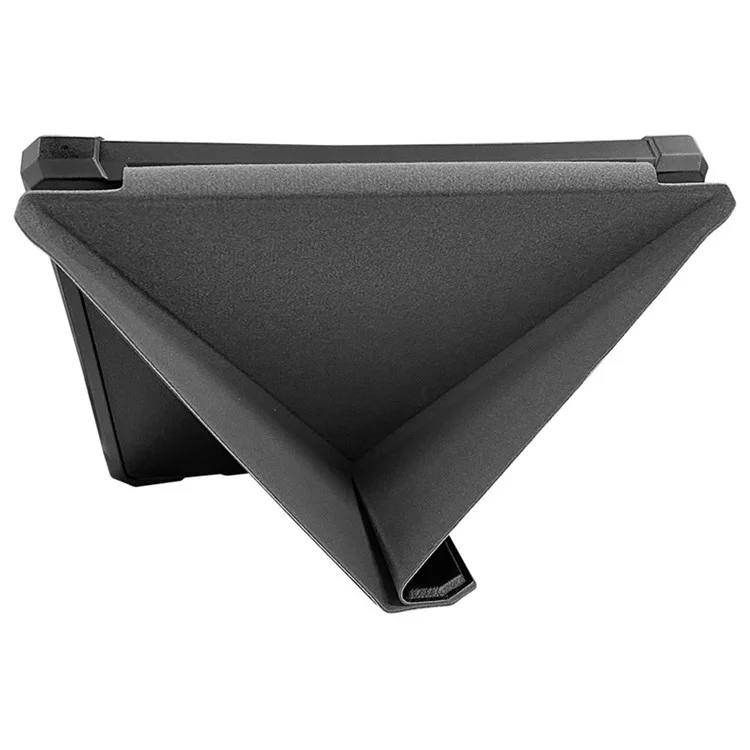 Für Kobo Libra 2 N418 Hülle Soft TPU+PU Leder Tablet Cover mit Origami-Ständer - Schwarz