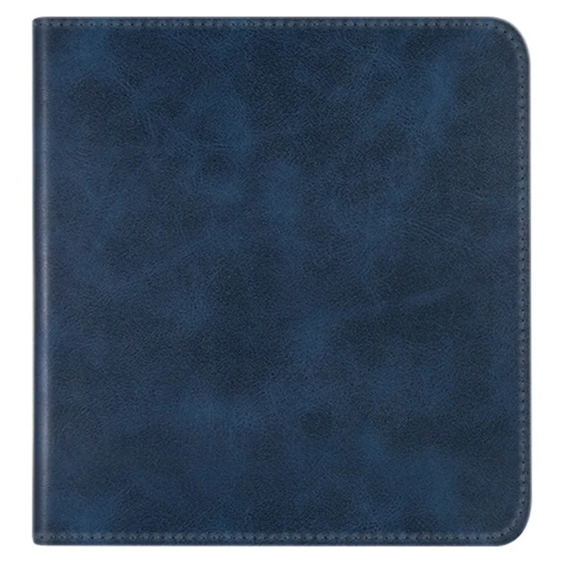 Pour Kobo Libra 2 N418 Tablet Case Auto Wake / Sleep PU Leather E-Reader Cover with Hand Strap, Kickstand - Bleu