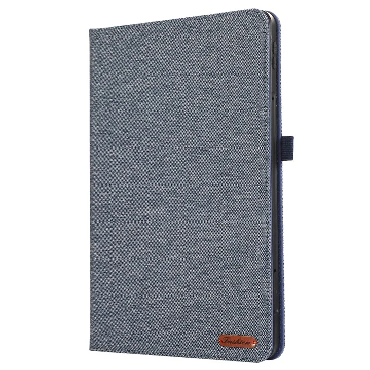 For Xiaomi Redmi Pad Pro / Redmi Pad Pro 5G / Poco Pad Card Holder Cloth Texture Leather Case Tablet Stand Cover - Blue