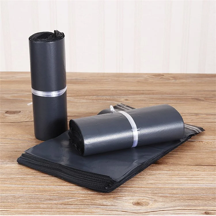 MX-060 100Pcs 15x22cm+4cm Mailing Bags 11C Thick Self Sealing Shipping Envelopes - Gris