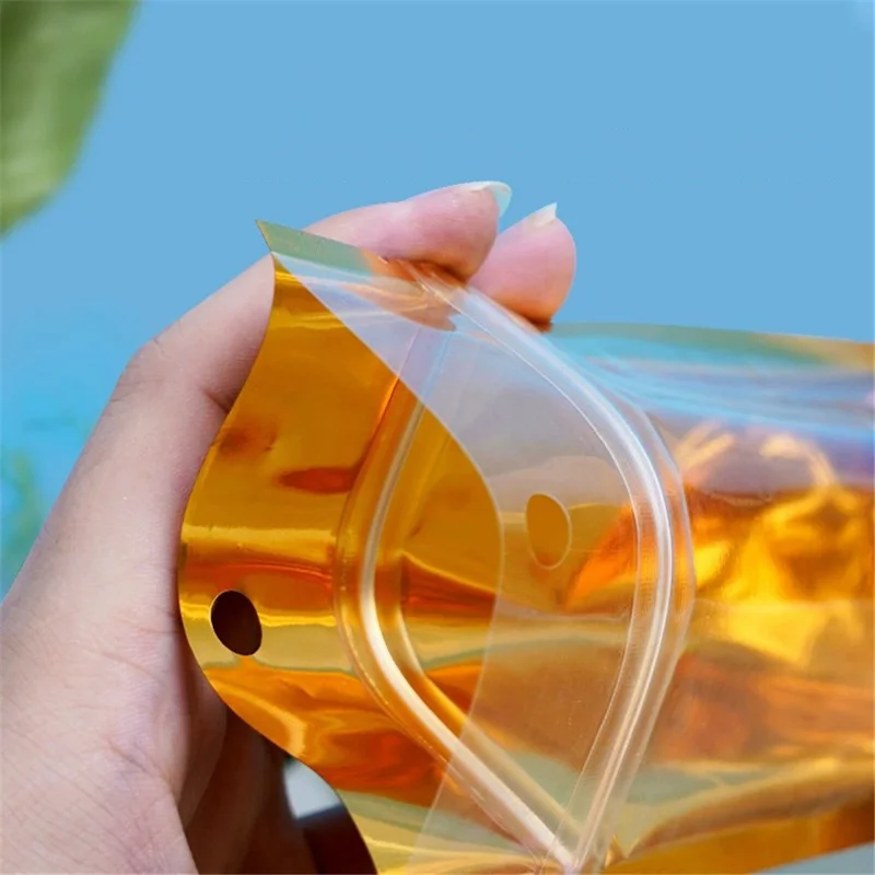 MX-111 100Pcs 20x30+5cm Sealable Stand Up Pouch 16C Food Storage Bags with Clear Front Window