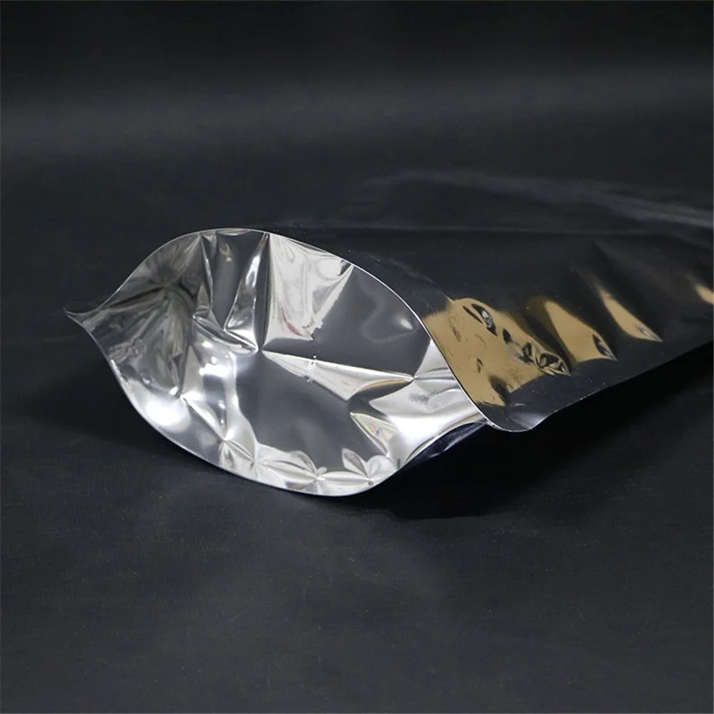 MX-067 100Pcs 10x15+3cm 20C Single Side Transparent Food Storage Bags Sealer Bags (No FDA, BPA-Free)