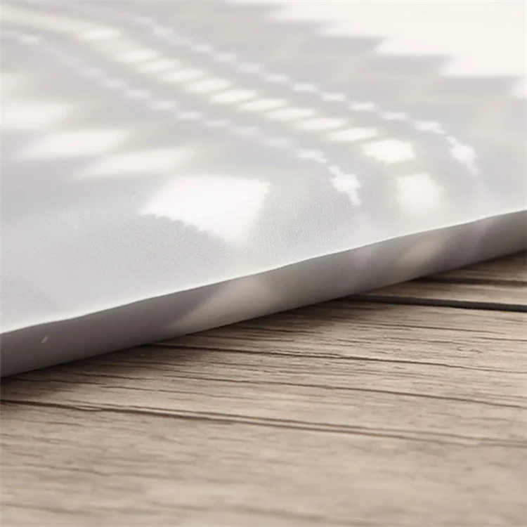 MX-063 100Pcs 28x38cm Clear EVA Sealing Bags Zipper Resealable Storage Pouches (16C Thickness)
