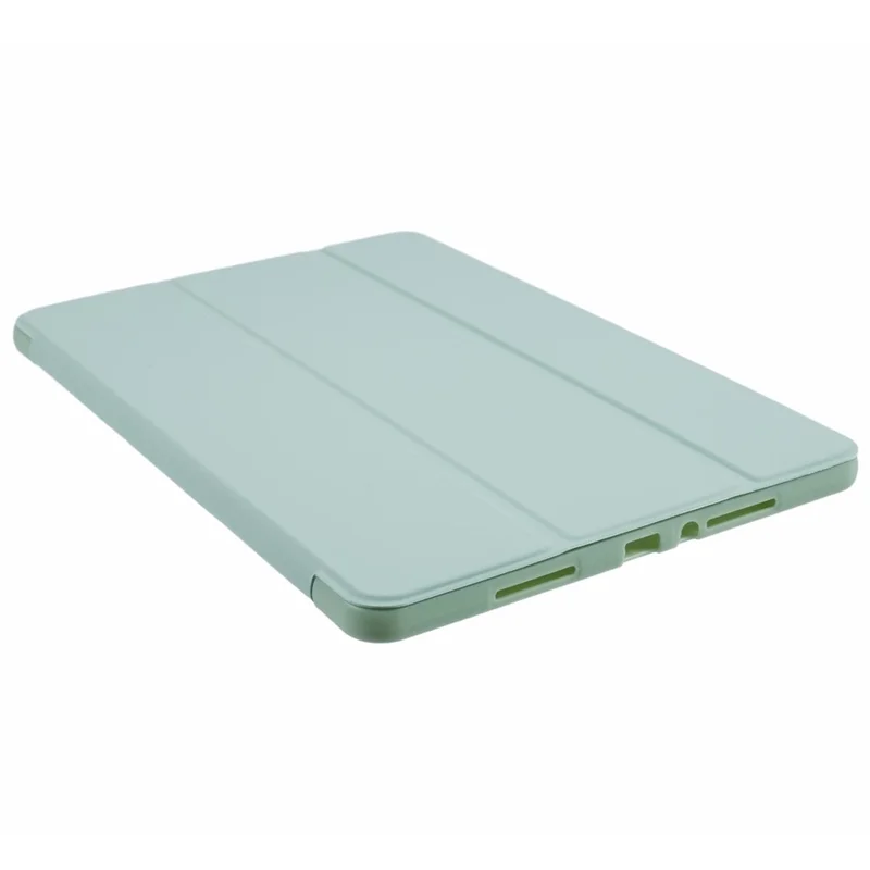 Para Xiaomi Redmi Pad Pro / Redmi Pad Pro 5G / Poco Pad Case PU Leather+Silicone Tri-Fold Stand Pro / Poco Padtective Cover - Verde Claro