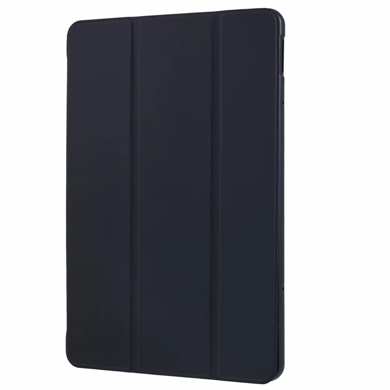 For Xiaomi Redmi Pad Pro / Redmi Pad Pro 5G / Poco Pad Case PU Leather+Silicone Tri-Fold Stand Pro / Poco Padtective Cover - Black