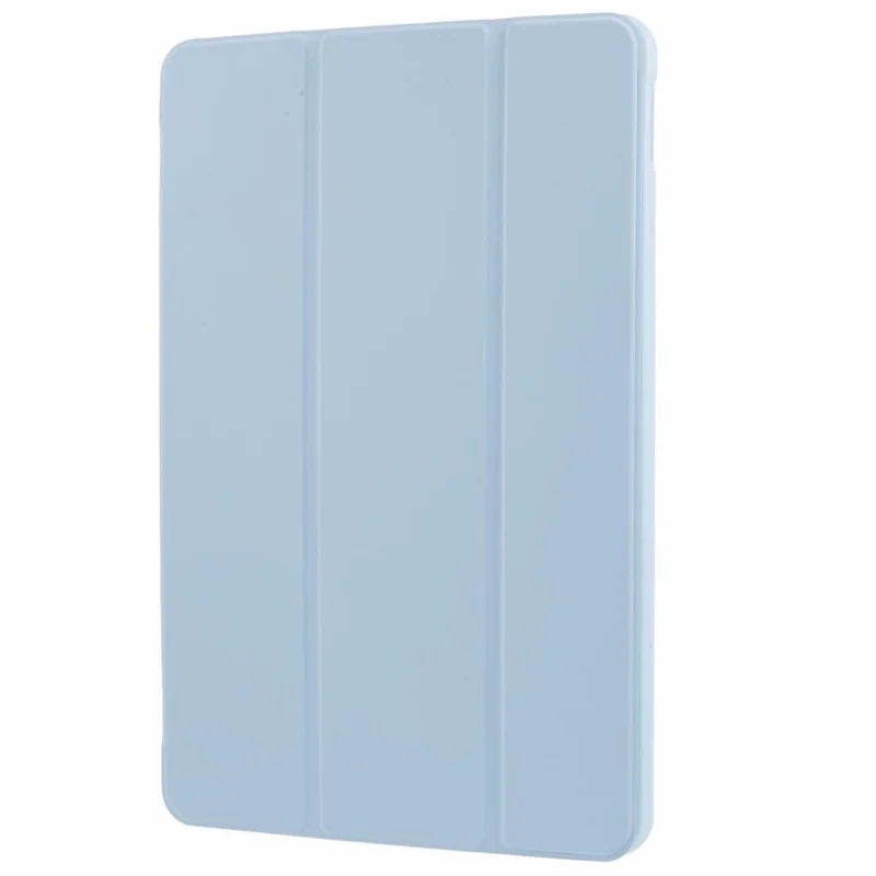For Xiaomi Redmi Pad Pro / Redmi Pad Pro 5G / Poco Pad Case PU Leather+Silicone Tri-Fold Stand Pro / Poco Padtective Cover - Baby Blue