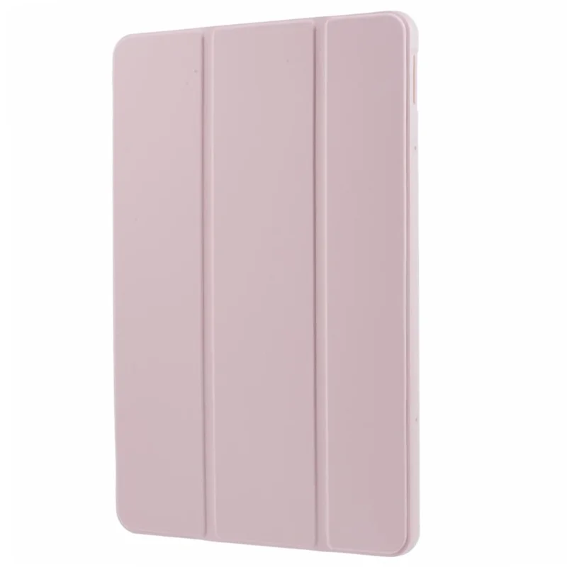 For Xiaomi Redmi Pad Pro / Redmi Pad Pro 5G / Poco Pad Case PU Leather+Silicone Tri-Fold Stand Pro / Poco Padtective Cover - Pink