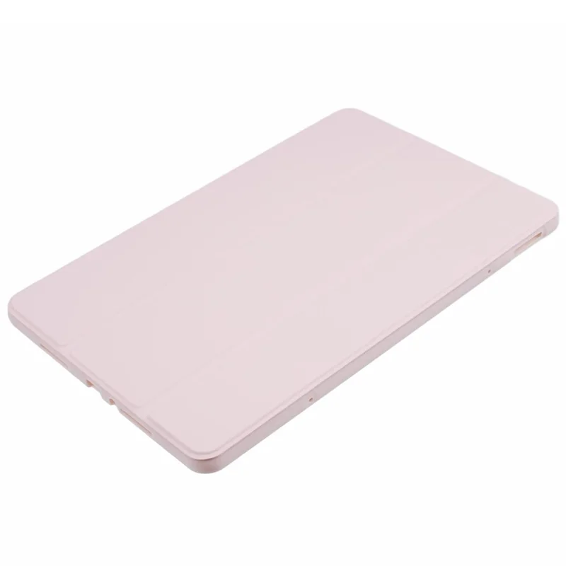 For Xiaomi Redmi Pad Pro / Redmi Pad Pro 5G / Poco Pad Case PU Leather+Silicone Tri-Fold Stand Pro / Poco Padtective Cover - Pink