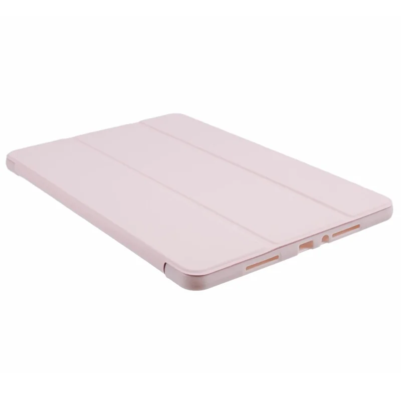 For Xiaomi Redmi Pad Pro / Redmi Pad Pro 5G / Poco Pad Case PU Leather+Silicone Tri-Fold Stand Pro / Poco Padtective Cover - Pink