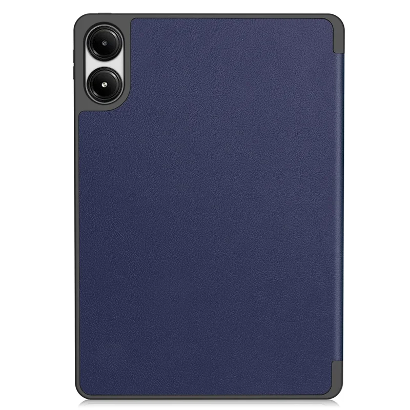 Tablet Case for Xiaomi Redmi Pad Pro/Redmi Pad Pro 5G/Poco Pad 4G Tri-Fold Stand Leather Cover with Pen Slot - Blue