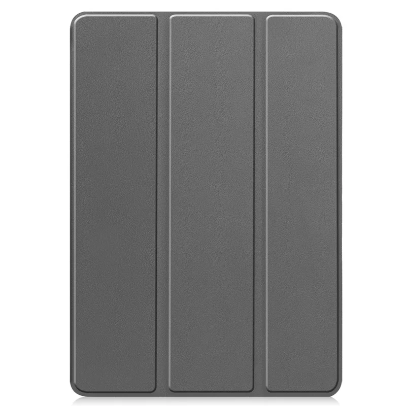Tablet Case for Xiaomi Redmi Pad Pro/Redmi Pad Pro 5G/Poco Pad 4G Tri-Fold Stand Leather Cover with Pen Slot - Grey