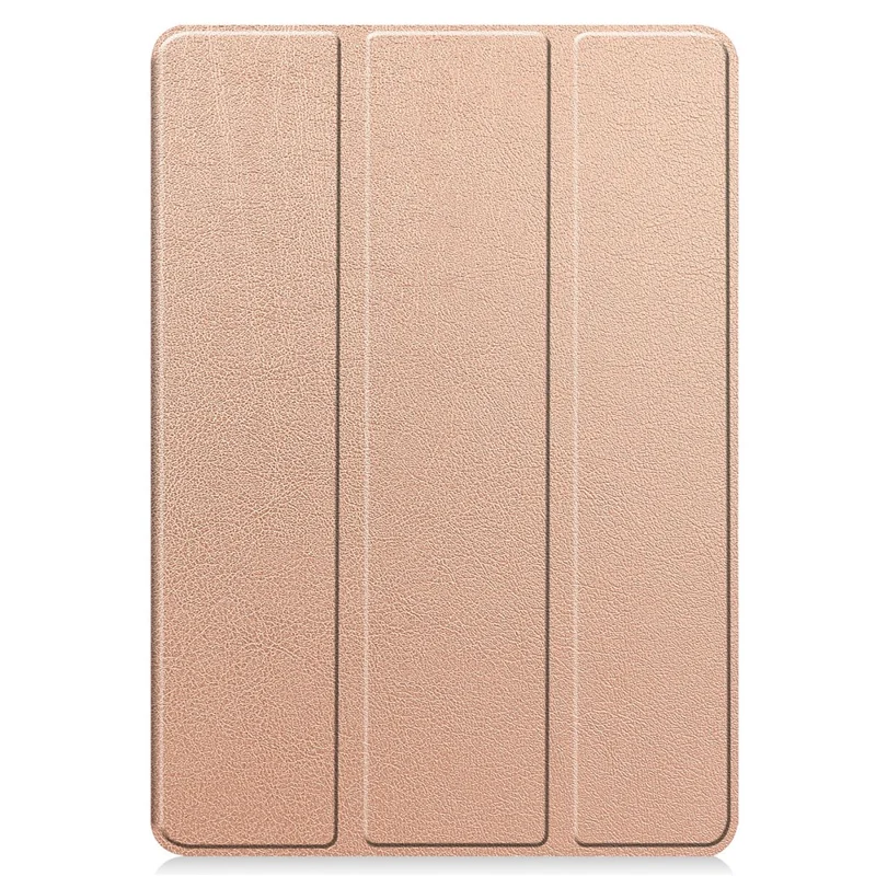 Étui pour tablette Xiaomi Redmi Pad Pro/Redmi Pad Pro 5G/Poco Pad 4G avec support pliant, housse en cuir avec emplacement pour stylo - Or Rose