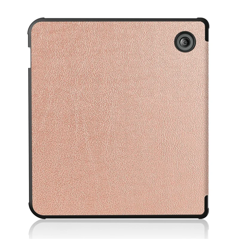 Stand Case for Kobo Libra Colour eReaders PU Leather Sleeve Cover with Auto Wake / Sleep - Rose Gold