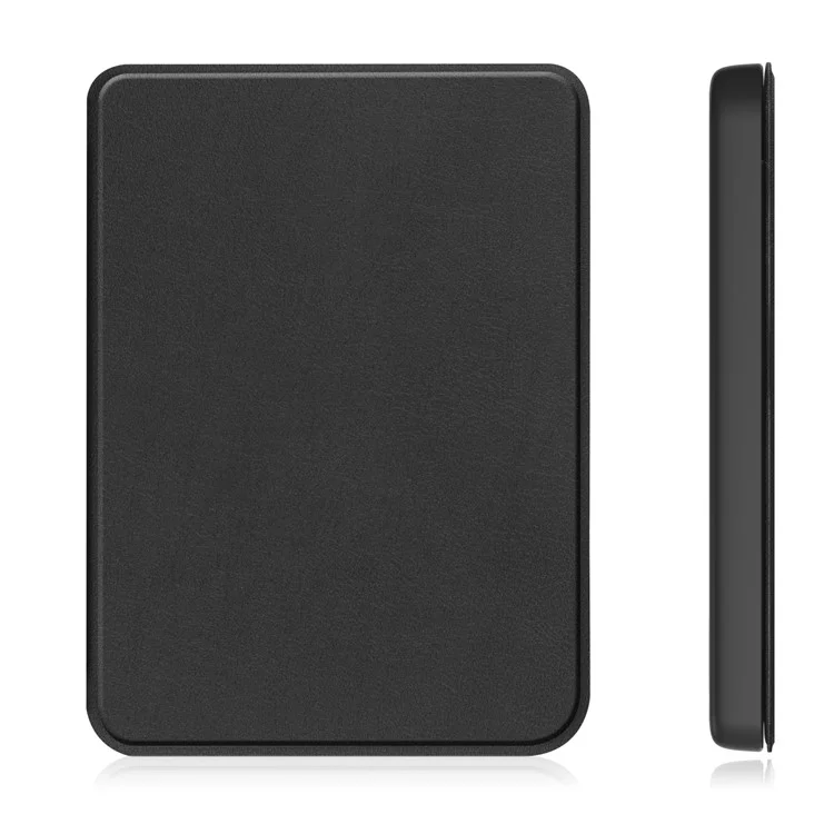 Per Kobo Clara Colour / Clara BW PU Leather Sleeve Smart Wake / Sleep Cover Ereader Protective Case - Nero