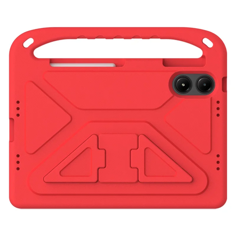 For Xiaomi Redmi Pad Pro / Redmi Pad Pro 5G / Poco Pad EVA Case Hand Grip Kickstand Tablet Cover   - Red
