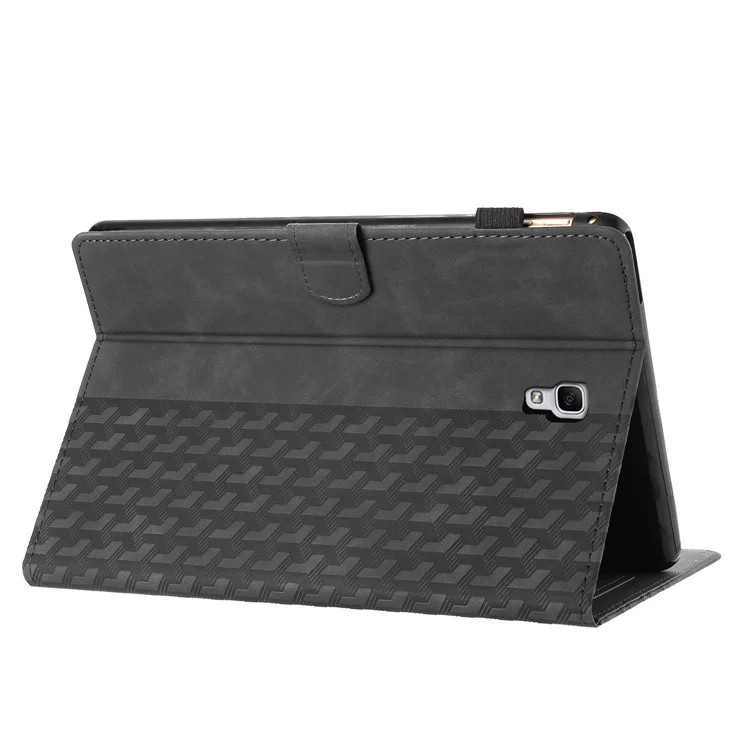 For Samsung Galaxy Tab A 10.5 (2018) T590 Protection Cover Card Holder PU Leather Tablet Case - Black