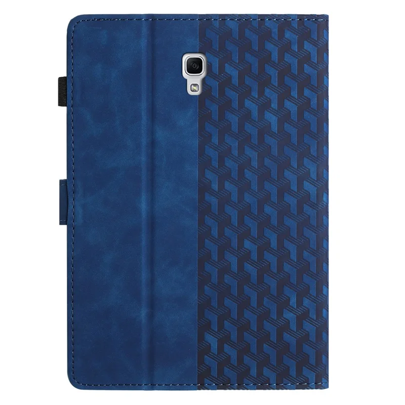For Samsung Galaxy Tab A 10.5 (2018) T590 Protection Cover Card Holder PU Leather Tablet Case - Blue