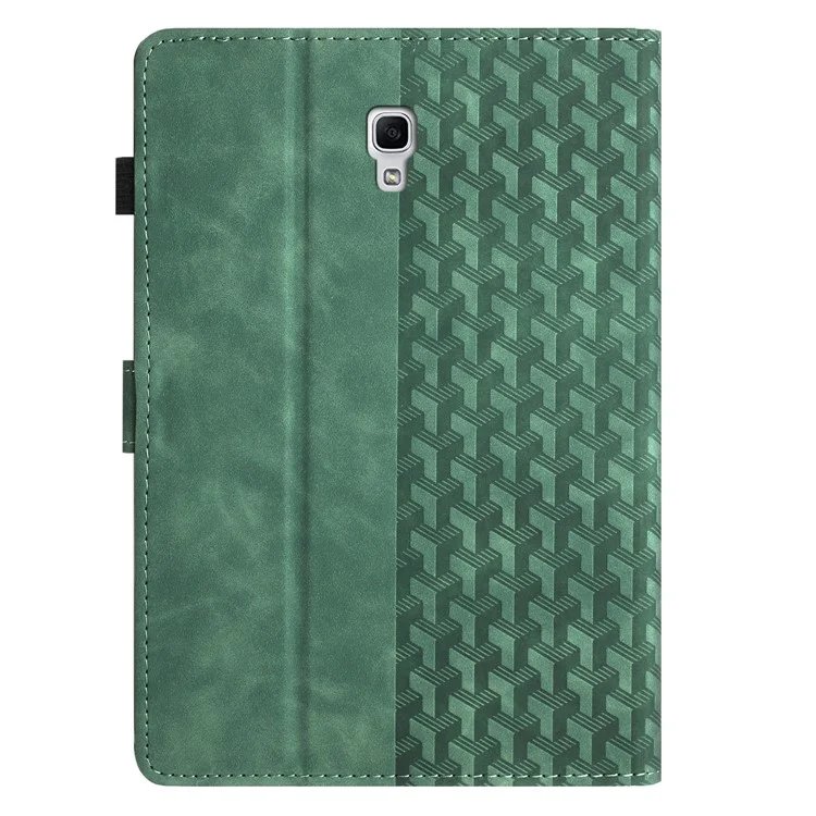 For Samsung Galaxy Tab A 10.5 (2018) T590 Protection Cover Card Holder PU Leather Tablet Case - Green