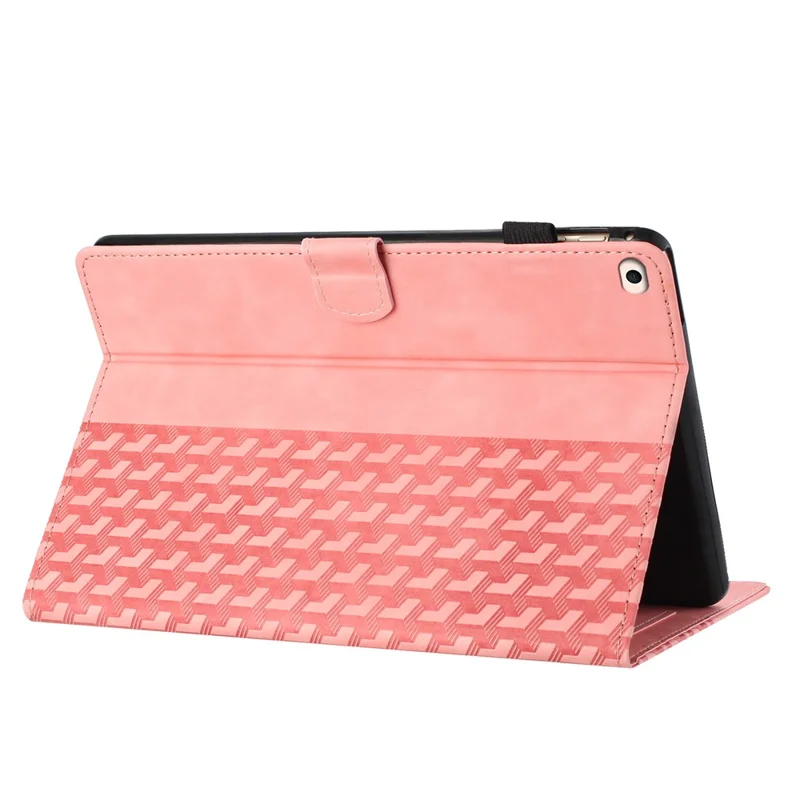 Leather Case for iPad mini / mini 2 / mini 3 / mini 4 / mini (2019) 7.9 inch Building Blocks Imprinted Tablet Cover - Pink