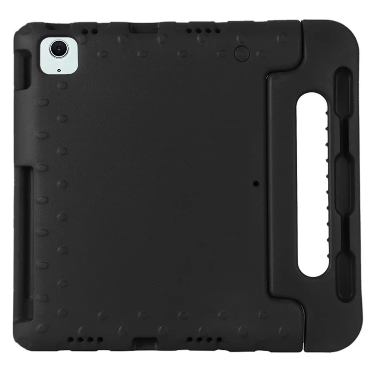 For iPad Air 11 (2025) / (2024) EVA Case Kids-Friendly Handle Tablet Cover with Kickstand - Black