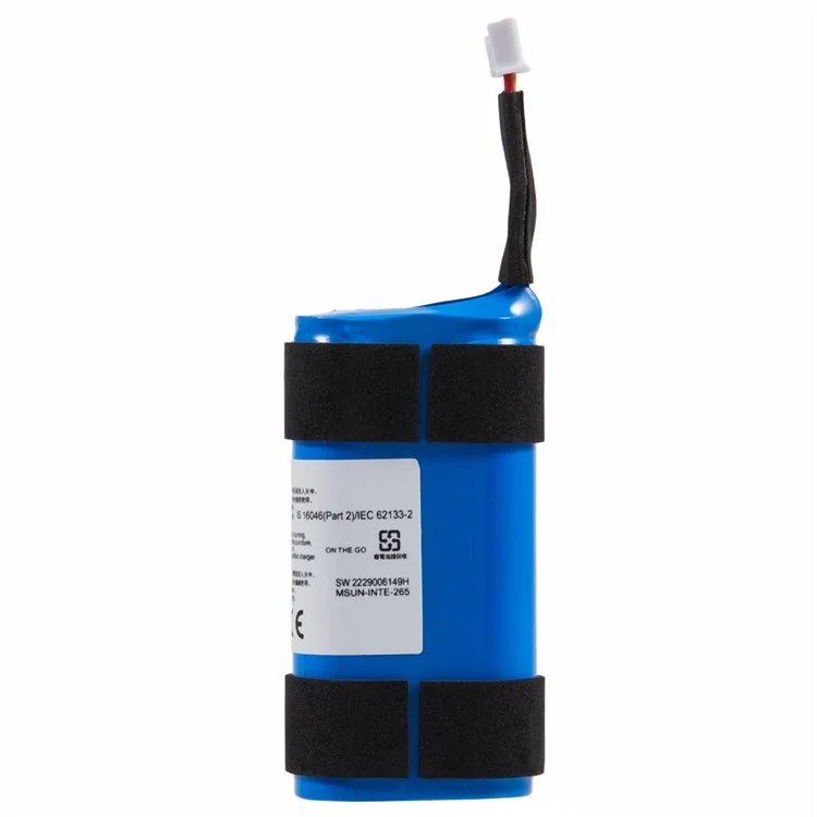 Para JBL Partybox On-The-Go 7.2V 2475mAh Bateria de Lítio-Polímero Recarregável Conjunto de Peças (Encode: SUN-INTE-265) (Sem Logotipo)