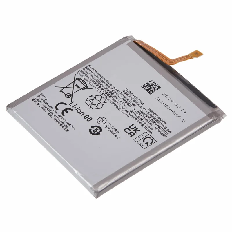 For Samsung Galaxy S24 3.88V 3880mAh Rechargeable Li-Polymer Battery Assembly Part (Encode: EB-BS922ABE)