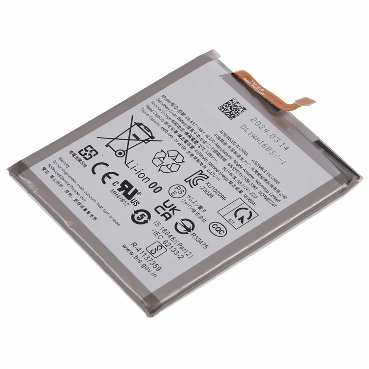 For Samsung Galaxy S23 FE 3.88V 4370mAh Rechargeable Li-Polymer Battery Assembly Part (Encode: EB-BS711ABY)