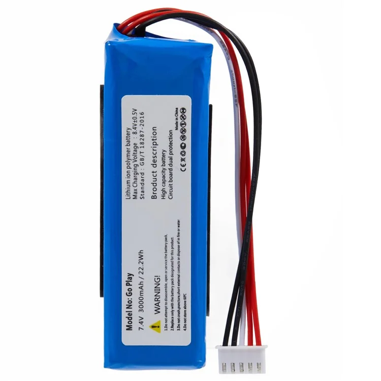 Para Harman Kardon Go + Play 7,4V 3000mAh Bateria Recarregável de Polímero de Lítio Montagem Parte (Sem Logotipo)