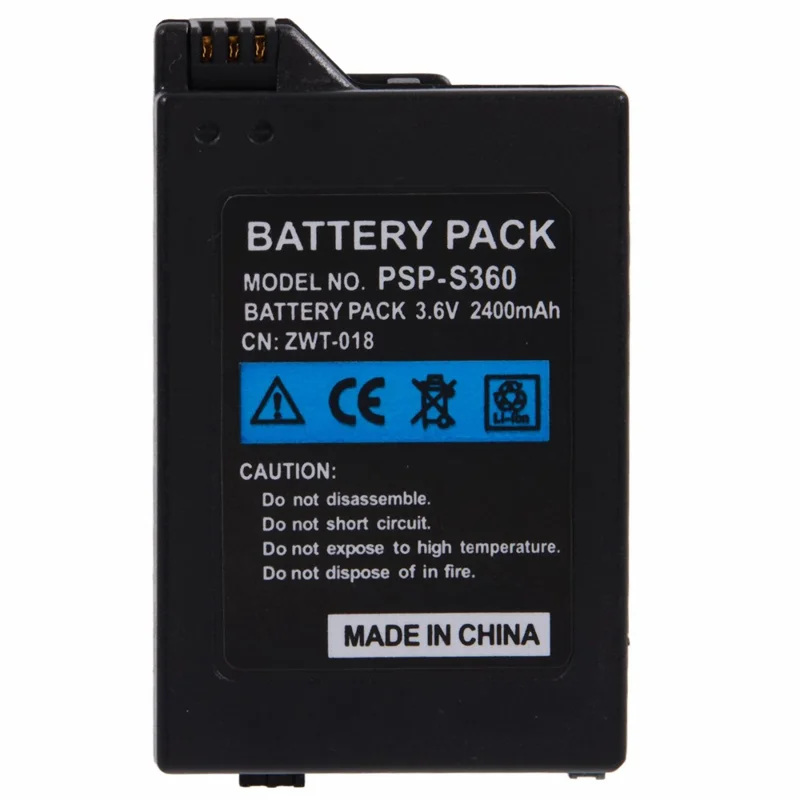 Per Sony Playstation Portable 2000 / 3000 Li-Ion Polymer Battery Assembly Part 3.6V 2400mAh (Encode: PSP-S360) (Senza Logo)