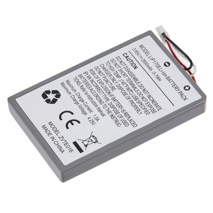 Para Sony Playstation 5 3.65V 2650mAh Batería de polímero de litio recargable Conjunto de piezas (Codificar: LIP1708) (Sin logotipo)