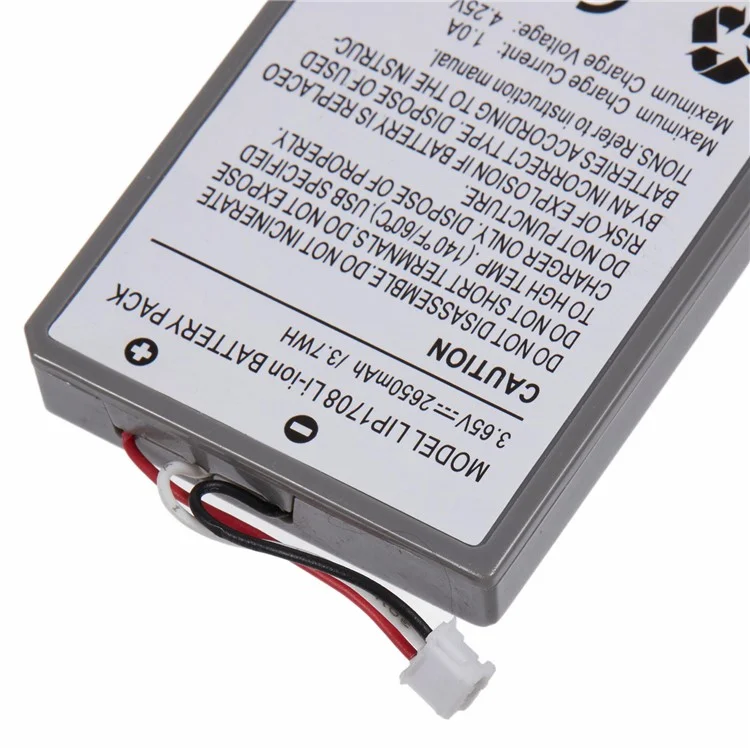 Para Sony Playstation 5 3.65V 2650mAh Batería de polímero de litio recargable Conjunto de piezas (Codificar: LIP1708) (Sin logotipo)