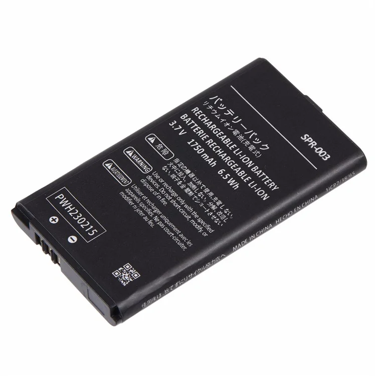 For Nintendo 3DS LL / 3DS XL 3.7V 1750mAh Rechargeable Li-Polymer Battery Assembly Part (Encode: SPR-003) (Without Logo)