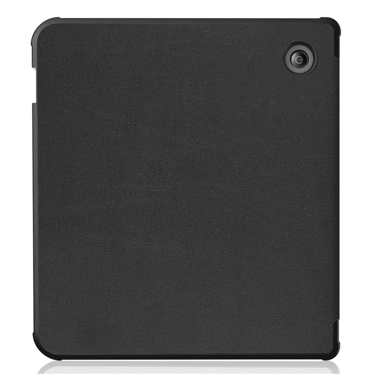 Für Kobo Libra Colour Case PU Leder + TPU E-Reader Hülle mit Unterstützung für automatisches Aufwachen / Schlafen - Schwarz