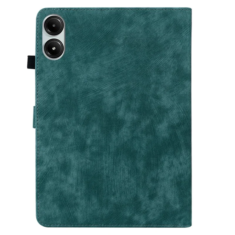 For Xiaomi Redmi Pad Pro / Redmi Pad Pro 5G / Poco Pad Case Cute Tiger Imprinted PU Leather Stand Tablet Cover - Green