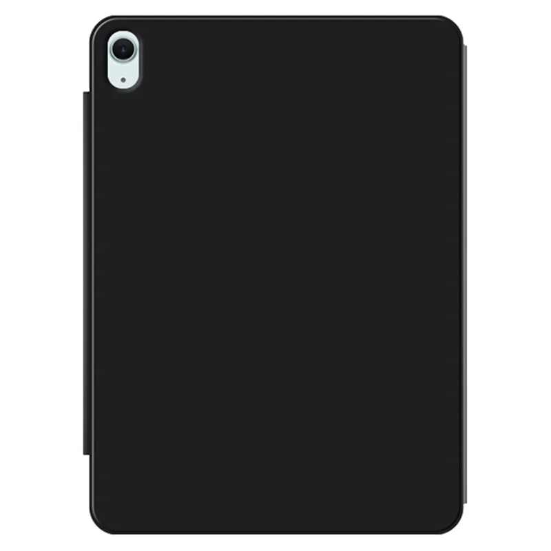For iPad Air 11 (2025) / (2024) / Air (2022) / (2020) / Pro 11 (2022) / (2021) / (2020) / (2018) Case PU Leather Tri-Fold Stand Tablet Cover - Black