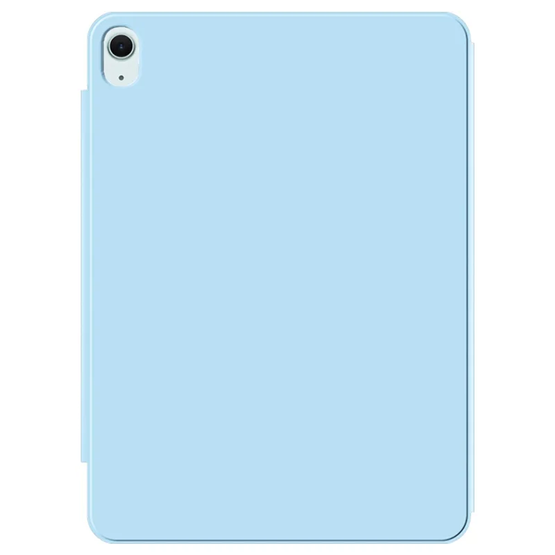 For iPad Air 13 (2026) / (2025) / (2024) / Pro 12.9 (2022) / (2021) / (2020) / (2018) Stand Case PU Leather Flip Tablet Cover - Baby Blue