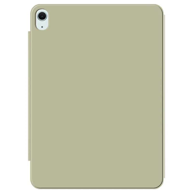For iPad Air 13 (2026) / (2025) / (2024) / Pro 12.9 (2022) / (2021) / (2020) / (2018) Stand Case PU Leather Flip Tablet Cover - Light Green