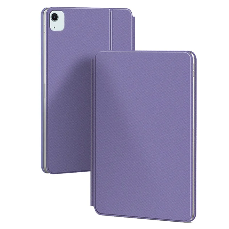 For iPad Air 11 (2026) / (2025) / (2024) / Air (2022) / (2020) / Pro 11 (2022) / (2021) / (2020) / (2018) Bluetooth-Compatible Keyboard Leather Case - Purple