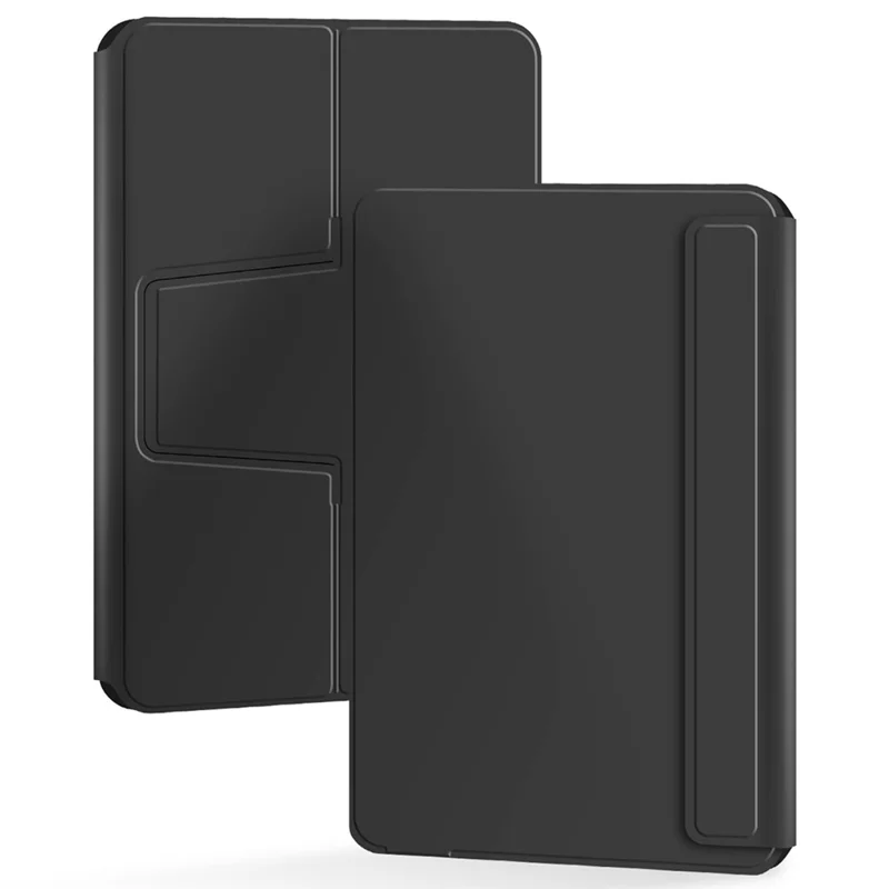 Für iPad Pro 11 (2024) Hintergrundbeleuchtete Bluetooth-Tastatur-Hülle, integrierte magnetische Leder-Tablet-Abdeckung, arabische Version