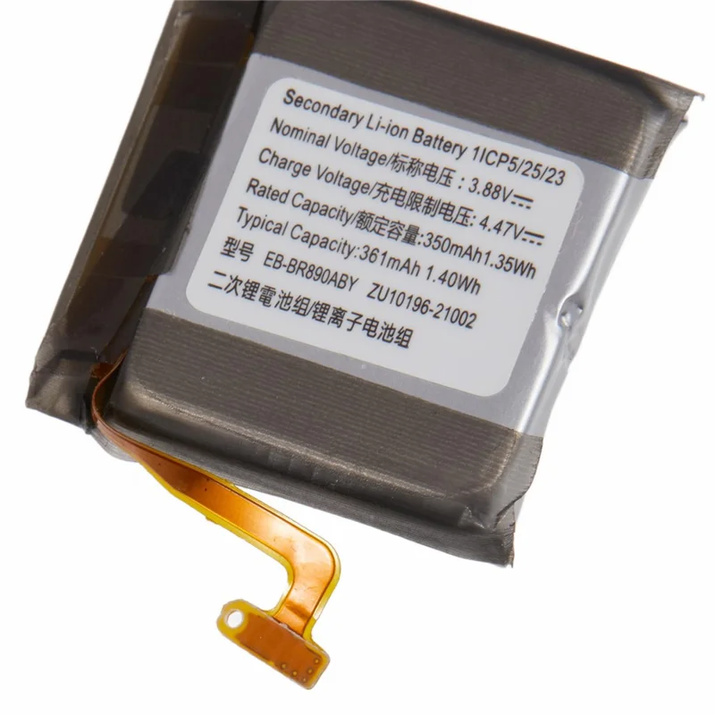 Для Samsung Galaxy Watch4 Classic 46mm 3.88V 350mAh Аккумуляторная литий-полимерная батарея в сборе (Код: EB-BR890ABY) (Без логотипа)