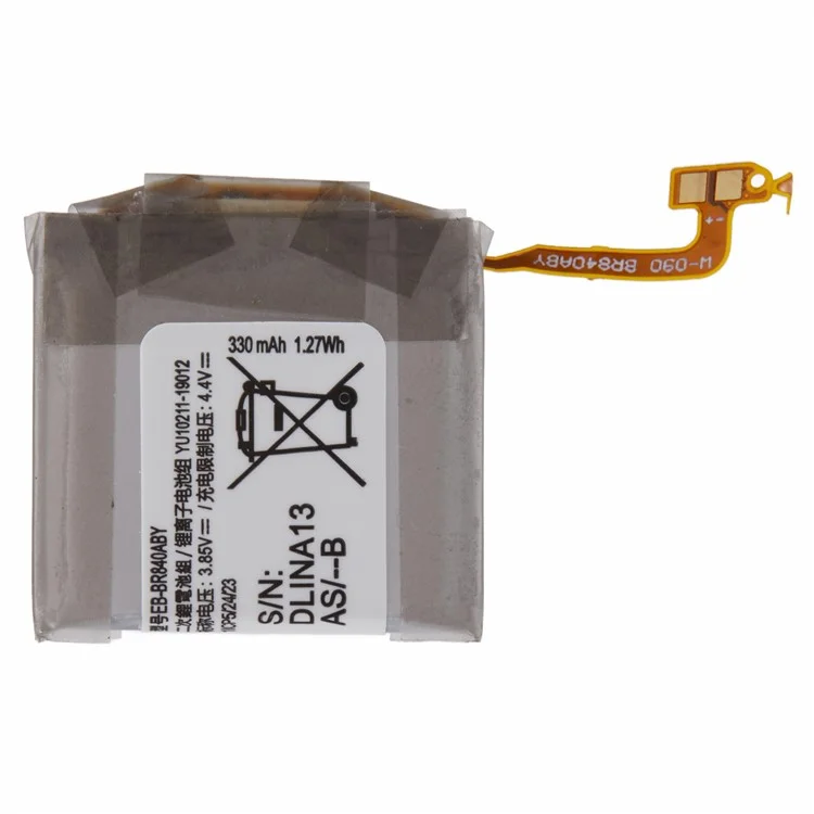 For Samsung Galaxy Watch3 45mm 3.85V 330mAh Rechargeable Li-Polymer Battery Assembly Part (Encode: EB-BR840ABY) (Without Logo)