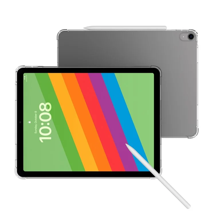 Bulk Purchasing For iPad Air 13 (2025) / (2024) Case Four Corner Protection Clear TPU Tablet Cover