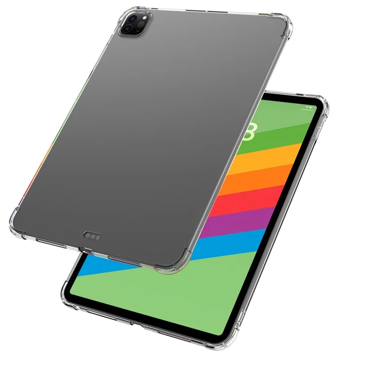 Acquisto in Blocco per iPad Pro 13 (2024) Custodia Chiara TPU Antiurto a Quattro Angoli Copertura Tablet