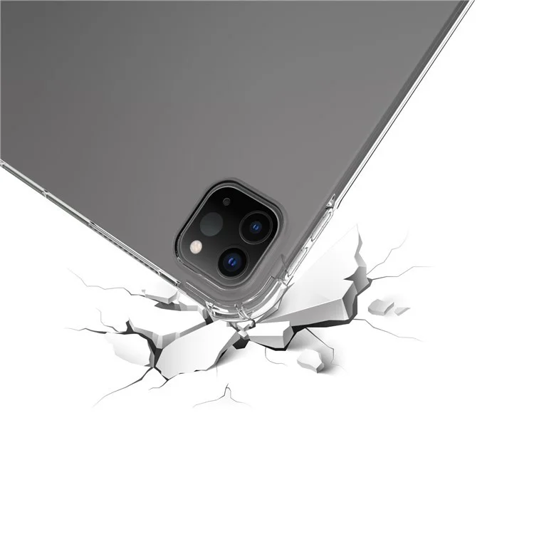 Acquisto in Blocco per iPad Pro 13 (2024) Custodia Chiara TPU Antiurto a Quattro Angoli Copertura Tablet