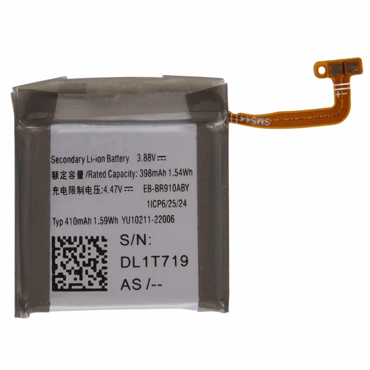 For Samsung Galaxy Watch 5 44mm 3.88V 398mAh Rechargeable Li-Polymer Battery Assembly Part (Encode: EB-BR910ABY) (Without Logo)