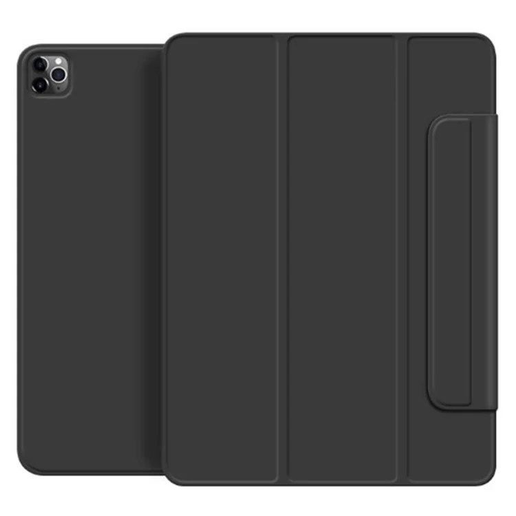 Per iPad Pro 13 (2024) Custodia in pelle PU Protezione tablet Custodia protettiva Chiusura magnetica - Nero