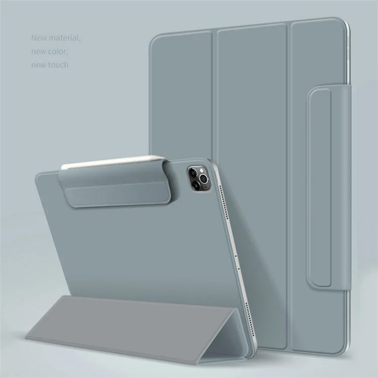 Per iPad Pro 13 (2024) Custodia in pelle PU Protezione tablet Custodia protettiva Chiusura magnetica - Nero