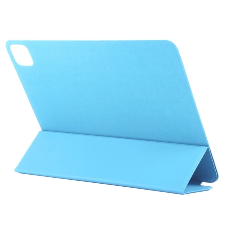 Per iPad Pro 11 (2024) Custodia in Pelle PU Tri-fold Stand Chiusura Magnetica Custodia Tablet - Blu Cielo